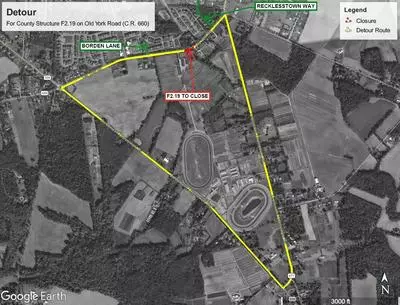 Old York Bridge Closure