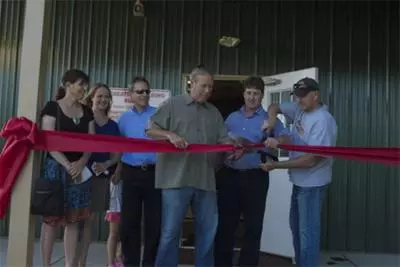 recreation ribbon cutting